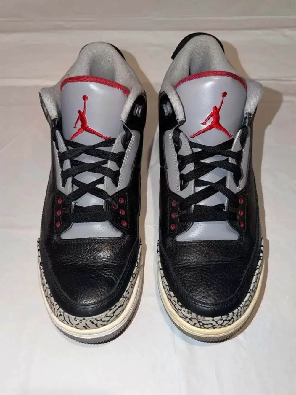 Air Jordan 3 Retro Black Cement 9.5 2012 release